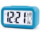 Reloj Despertador Digital para Dormitory with Luz Nocturna Inteligente