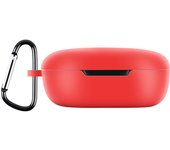 Silicone Protective Sleeve Portable Wireless Headphones Cover with Carabiner Accessories for Redmi Buds 4 Lite Earphone Case