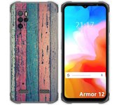 Funda Silicona para Ulefone Armor 12 5G diseño Madera 10 Dibujos
