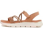 SKECHERS SANDALIAS ZAPATILLAS MUJER GO WALK FLEX SANDAL-EMMA 141473/TAN