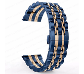 22mm 20mm Band for Samsung Galaxy Watch 3 41 45mm Gear S3 46mm 42mm Watch Stainless Steel Strap for Amazift Metal Wrist Bracelet