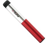 Zefal - Bomba de Mano Aluminio para Bicicletas, Color Rojo