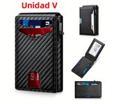 Anti RFID Credit Card Holder Wallets for Men Slim Thin Men Wallet Luxury Bank id Cardholder Case Minimalist Wallet Cartera Black