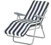 GREATOYAR Cojín Tumbona, Colchoneta Tumbona Acolchada, Cojín Acolchado de Fibra, Tela Polyester, para Exteriores Terraza Jardín Viaje Playa, 120x55x8cm / 180x55x8cm