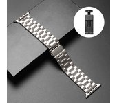 Stainless Steel Strap For Apple Watch Ultra 2 49mm 45mm 41mm 40mm 44mm Watch Strap Metal Bracelet For iWatch Series 9 8 7 6 5 4