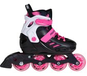 Patines en Línea POWERSLIDE KHANN JR.SQD ROSA para Niños - Tamaño Ajustable - Alta Calidad