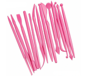 14Pcs/Set Plastic Clay Sculpting Set Wax Carving Pottery Tools Carving Sculpture Shaper Polymer Modeling Clay Tools