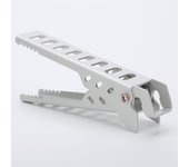 Pinza anti-escaldadura para picnic al aire libre, pinza para ollas, accesorios de vajilla, pinza para barbacoa, pinza para tartas, pinza para plato de recogida de comida para microondas, pinza para comida