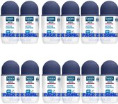Sanex Men Active Control Desodorante Roll On pack AHORRO 12x 50ml - Protección duradera contra el sudor y el mal olor