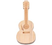 Memoria USB de Madera para Guitarra – Regalo Creativo Grabable 64GB (Ideas para Graduación o Detalles Personalizados)