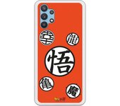 Funda original compatible con Samsung Galaxy A32 - Dragon Ball Z Simbolos