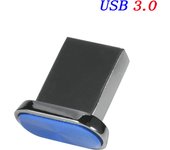 SHANDIAN Mini USB Flash Drive New 3.0 4GB Blue 8GB 16GB Pen Drive 32GB 64GB Mini Metal Color Button Memory Stick Business Gift