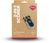 Master - Marcador de Golf 2 en 1 Deluxe - Puntuación en el Campo de Golf - Diseñado para 2 Jugadores