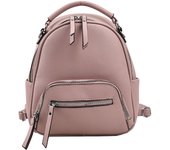 Mochila pequeña mochila mujer mochila simple PU bolsos mochila simple mujer avanzada
