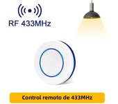 RF433 Smart Wireless Switch Relay Module 1/2/3Gang Wall Panel and Mini Round Button Wall Panel Switch 100V 240V Smart Automation