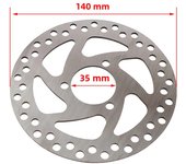 For Xiaomi Electric Scooter M365 Disc Brake  6 Holes 140mm 160mm   Rear Wheel