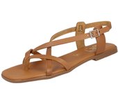 Shoes Sandalias Planas marca Oh! My Sandals para mujer en color marrón
