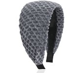 New, wide-brimmed headband, covering white hair, women's face washing, makeup headband, autumn and winter hair accessories.