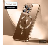 Gold Camera Lens Protector Case Cover For iPhone 16 Pro Max 15 Plus 14 16Pro 15Pro Magsafe Mag Safe Protection Phone Accessories