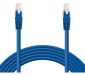 Ociodual Cable Ethernet Cat.6 de 25 CM Cable de Red UTP AWG24 Azul 1Gbps 250MHz con Conector RJ45, Compatible con PC PS5 PS4 XBOX X/S TV BOX ROUTER Servidor NAS Cat.5 y Cat.5e