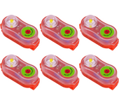 10-1pcs LED Life Jacket Light Energy-Efficient Safety Personal Locator Light Life Vest Signal Light for Swimming Sea Fishing