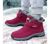 Snow Boots for Women Casual Winter Shoes Platform Non-slip Warm Fur Ankle Boots Plush Combat Outdoor Hiking Motorcycle Boots