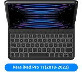 Smart Pogo Pin Keyboard case For iPad Air 4 Air5 card slot magnetic for iPad 10th generation iPad 10.2 7 8 9th Gen with pen slot