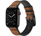 Strap for Apple watch band 44mm 40mm 45mm 41mm 42mm 38mm iWatch Silicone+Leather bracelet  Apple watch series 3 4 5 se 6 7 strap