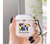 Funny Friends Art Painting Case For AirPods 3 Pro Bluetooth Earphone Wireless Box soft Silicone Protective Air Pods 1 2 Cover
