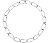 BREIL Colección HOOP, Collar Mujer en Acero, Ideas de Regalos para Mujer