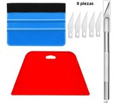 Car Vinyl Wrapping Tool Scraper Automatic Shape Wallpaper Smoother Kit Scraper Film Installation Window Film and Car Sticker Kit