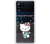 Funda original compatible con Samsung A42 5G - Hello Kitty Club estrellitas