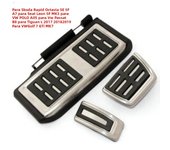 Car Brake Accelerator Footrest Pedal for Audi A1 A3 A4 B8 B9 A5 A6 A7 Q3 Q7 For Touareg/  Skoda Seat (LHD)