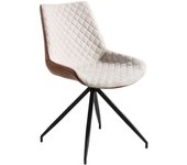 Pack de 4 Sillas de Comedor Fraga en Color Beige y Marrón Estilo Moderno Conjunto Sillas Salón