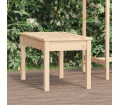 vidaXL Banco de jardín madera maciza de pino 80x44x45 cm