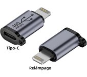 USB Type-C Adapter Type C To Lightning To Micro Mini USB Female To Male Converters For Xiaomi Samsung Charger Data Cable