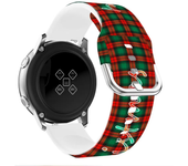 20mm 22mm Christmas Silicone Strap For Huawei Watch GT5Pro/GT2 3 4 5 46mm 42mm Sport Band For Samsung Watch 3 4 5 6 7 40 44mm