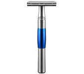 Aluminum Alloy Handle Double-Edged Safety Razor for Men and Women