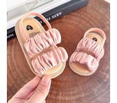 Baby Boys Girls Sandals Soft Sole Summer Infant Wedding Dress Flat Shoes Beach Sandal Newborn Crib Shoes First Walkers