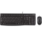 Teclado + mouse logitech mk120 usb 2.0 frances