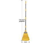 Heavy-Duty Industrial Mop for Commercial Cleaning, Looped-End String Wet Mop for Home and Office Floor Cleaning, Home, Kitchen