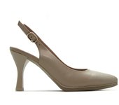 DESIREE SARI/88 Zapato clásico,de salón,destalonado,con puntera fina,tacón de aguja,de piel,suela de goma para señora