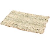 Pets Premium Grass Mat Straw Foot Mat Handmade Knitted Rabbit Warm Breathable Deodorant Guinea Pig Hamster Natural Pasture Grass