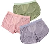 3PCS/1PCS New Ice Silk Mesh Summer Homewear Men's Sports Fitness Boxers Shorts