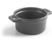 MINI-COCOTE MELAMINA D9CM S/TAPA GREY