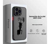 Cute Design Phone Case For iPhone 16 15 14 13 12 11 Mini Pro Max XSMax Plus Art Graffiti Matte J-Jean M-Michel B-Basquiat Cover