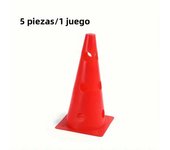 5pcs 32CM Perforated Sign Barrels Obstacles Road Cones Barricades Soccer Basketball Training Equipment