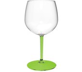 MONOUSO | Copa Reutilizable Durable TT Pie Verde para Gin Tonic 580ml (1 Ud)