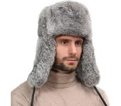 Gorro de trampero, gorro de soldado ruso con orejeras, gorro de piel sintética para invierno, gorro de aviador, gorro cálido con orejeras, gorro de esquí, protección auditiva a prueba de viento, gorro de aviador para ciclismo