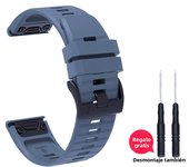 26mm 22mm Silicone Strap For Garmin Fenix 7X 7 Pro Solar/6X 6 Sapphire 5 5X Plus 3 3HR/Epix HR Venu SQ 2 3 QuickFit Watch Band